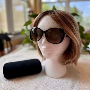 GUCCI - GG0849SK BLACK/GREEN WOMENS SUNGLASSES